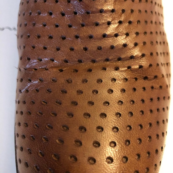 Women's Brown Leather Ankle Boots - Picture 4 of 7